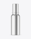 Metallic Cosmetic Bottle Mockup