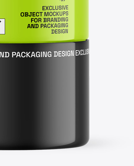 Glossy Cosmetic Bottle Mockup