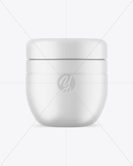 Matte Insulated Food Jar Mockup