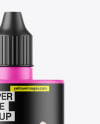 Matte Dropper Bottle Mockup