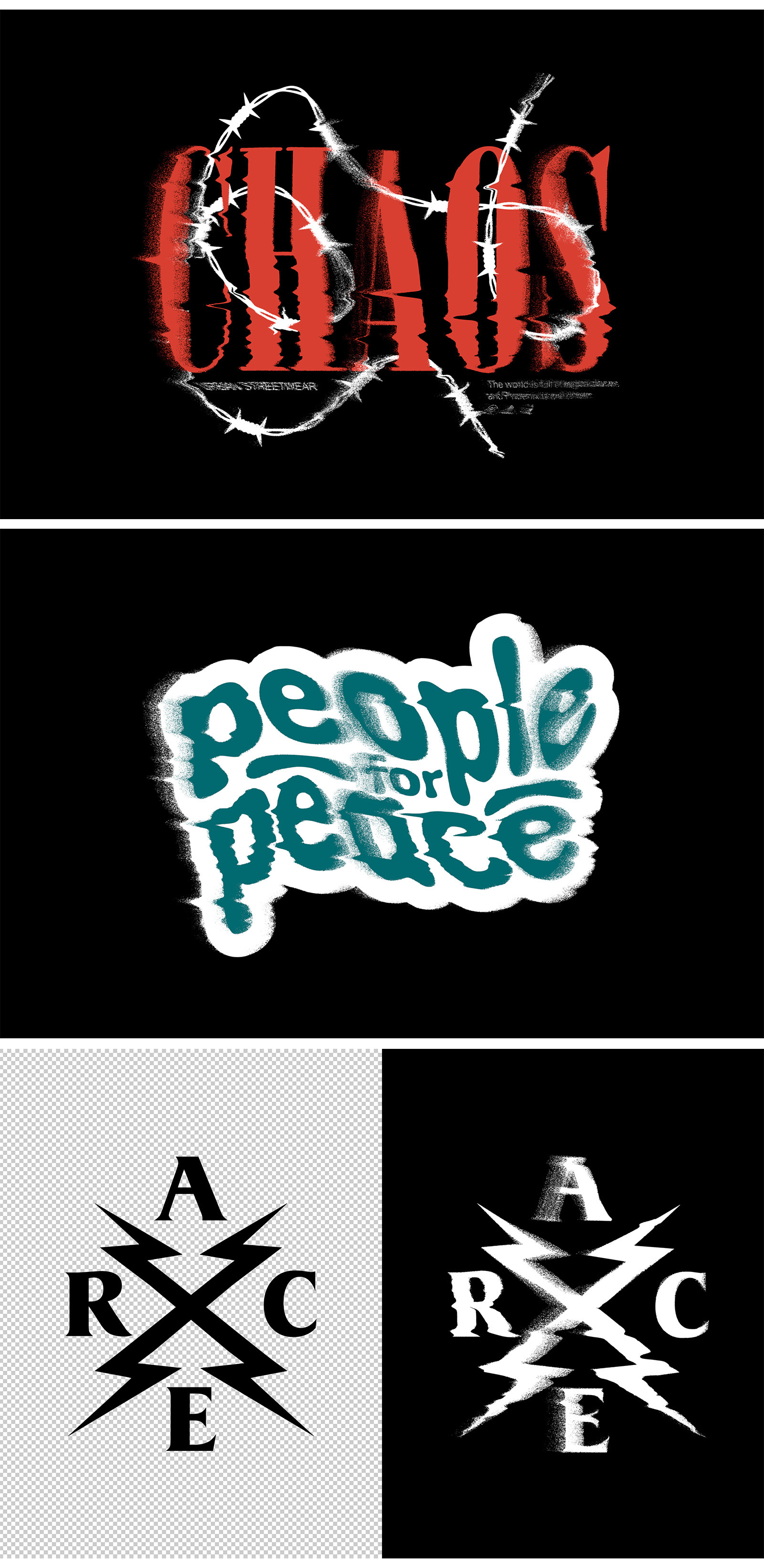Displace Distortion Text & Graphic Effect Displace Distortion Text & Graphic Effect