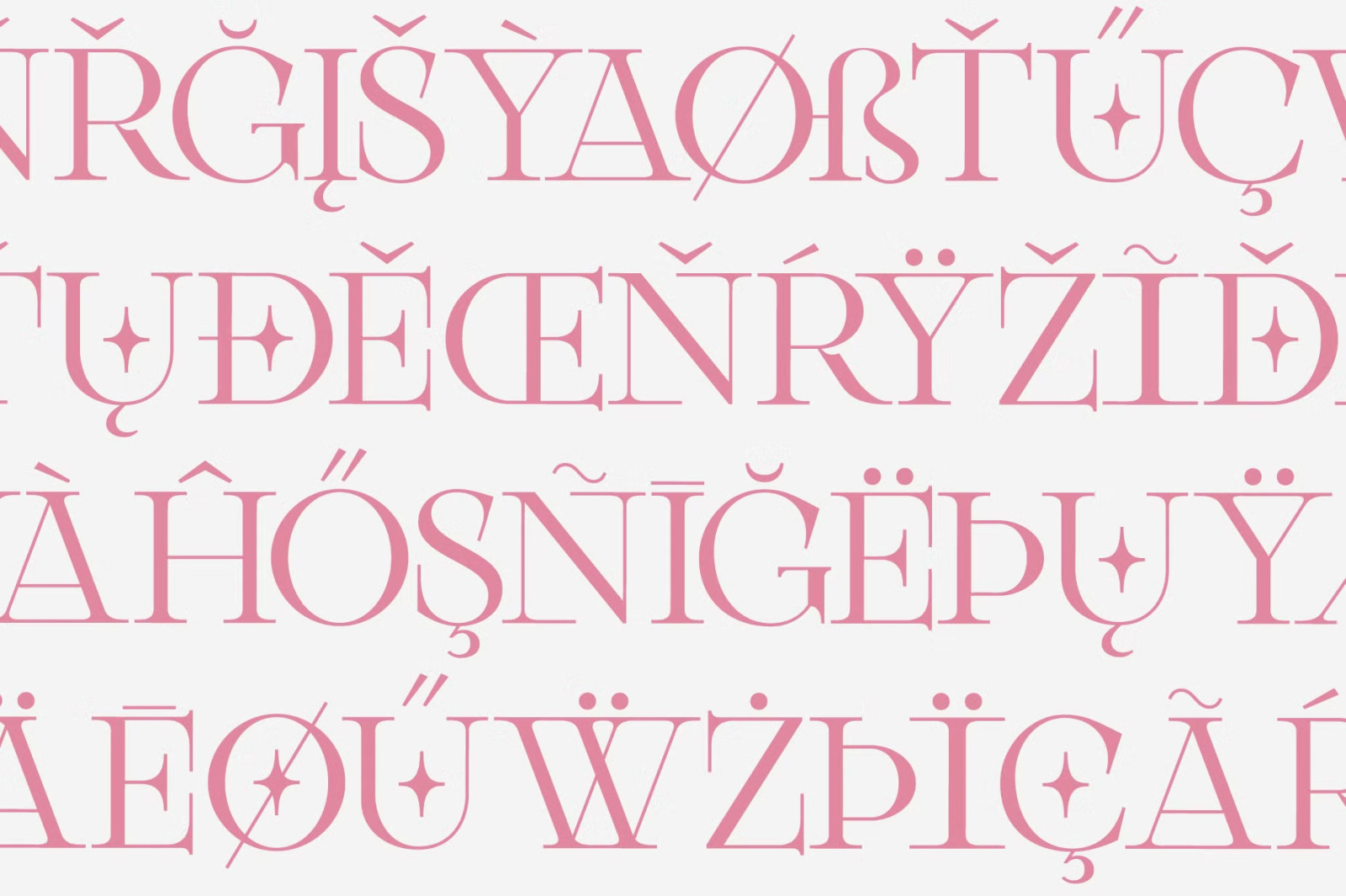 Vanda - Display Font