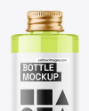 Clear Bottle Mockup