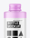 Frosted Bottle Mockup