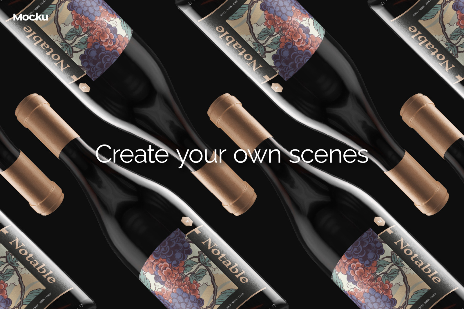 Burgundy Wine Video Mockup - Notable Collection Burgundy Wine Video Mockup - Notable Collection