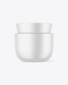 Matte Plastic Jar Mockup