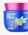 Matte Plastic Jar Mockup