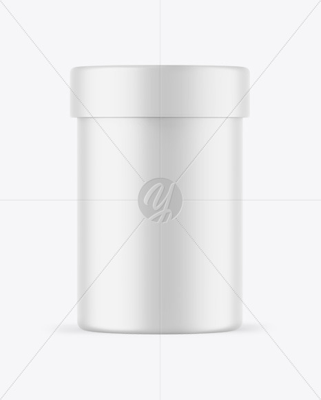 Matte Insulated Food Jar Mockup