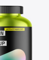 Metallic Protein Jar Mockup