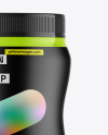 Glossy Protein Jar Mockup