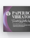 Opened Box with Vibrator Mockup - Top View