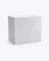 Napkin Pack Mockup - Half Side View