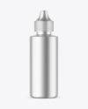 Matte Metallic Dropper Bottle Mockup