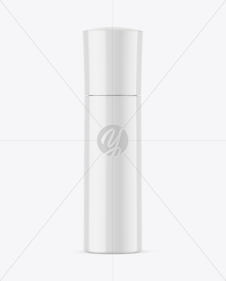 Glossy Cosmetic Bottle Mockup