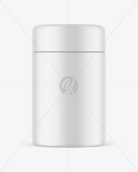 Matte Insulated Food Jar Mockup