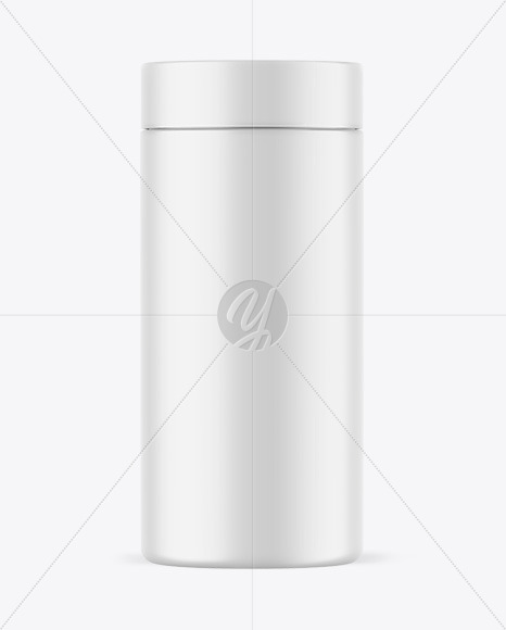 Matte Protein Jar Mockup