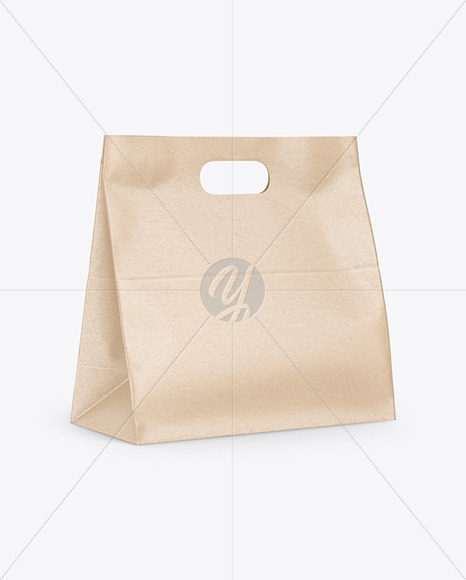 Kraft Paper Food Bag Mockup