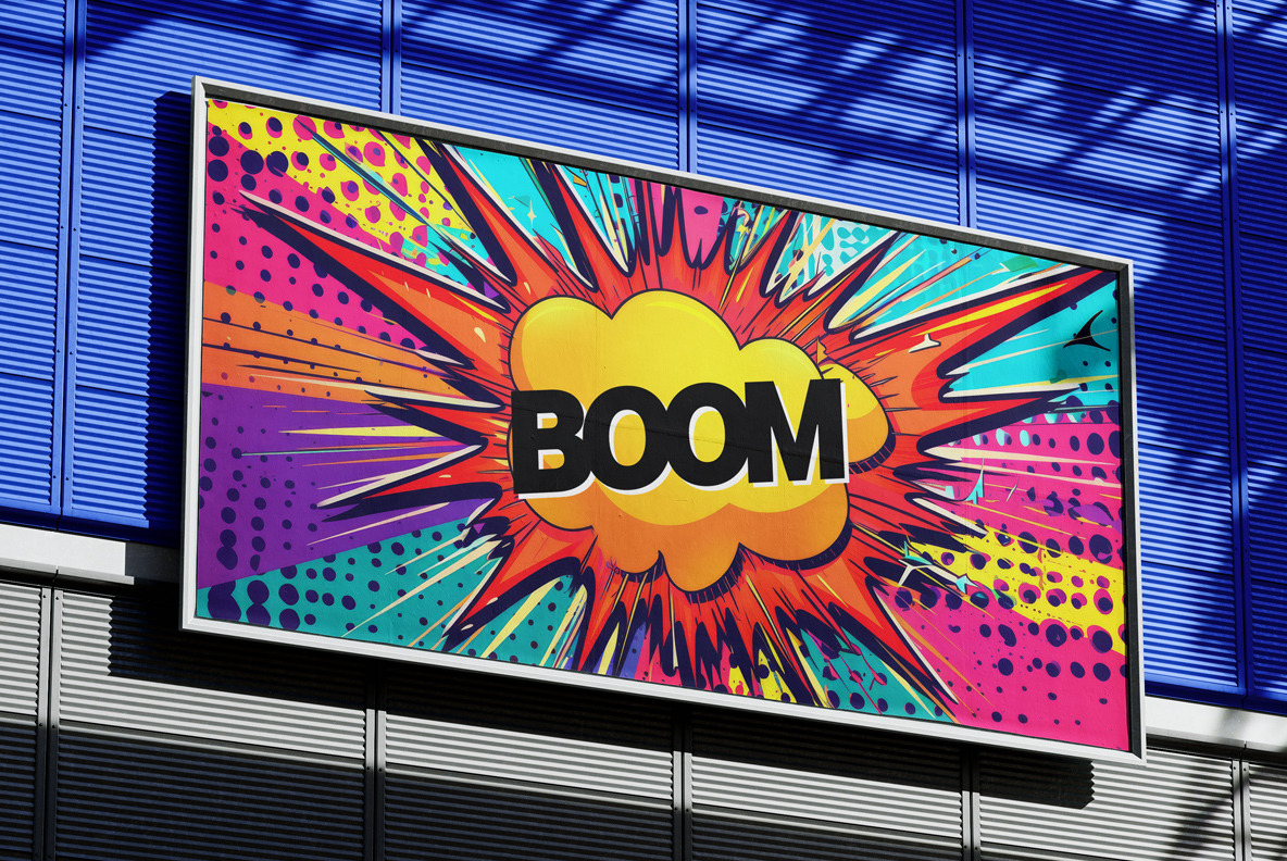 Comic Boom Explosions