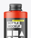 Matte Bottle Mockup