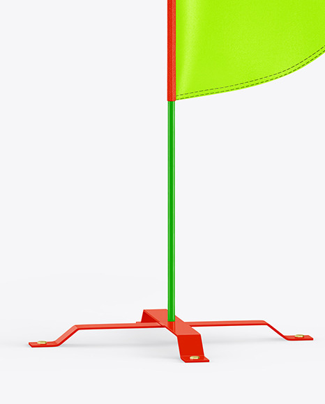 Convex Flag Mockup