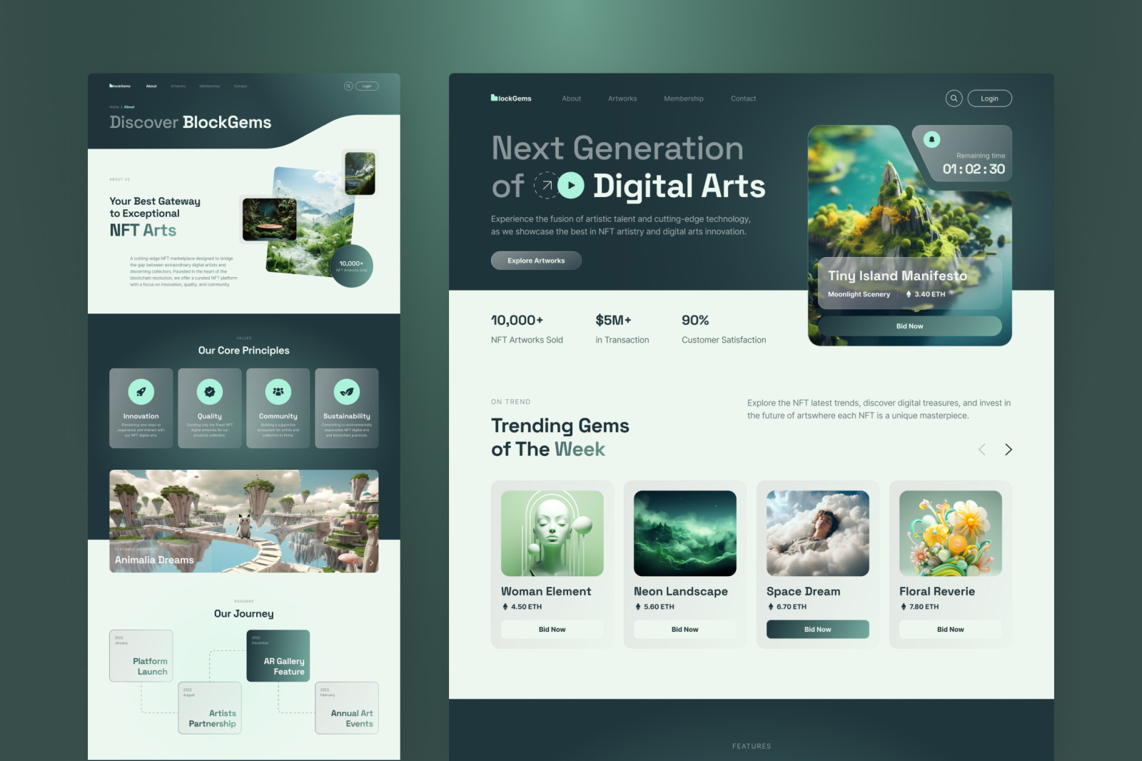 BlockGems - NFT Website BlockGems - NFT Website