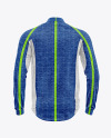 Crossshirt Melange Jersey Mockup - Back View