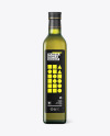 500 ml Green Glass Olive Oil Bottle Mockup