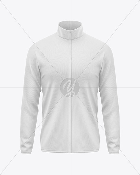 Men's Full-Zip Sweatshirt Mockup