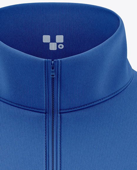 Men's Full-Zip Sweatshirt Mockup