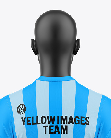 Long Sleeve Soccer Kit w/ Mannequin Mockup - Back View