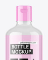 Clear Bottle Mockup