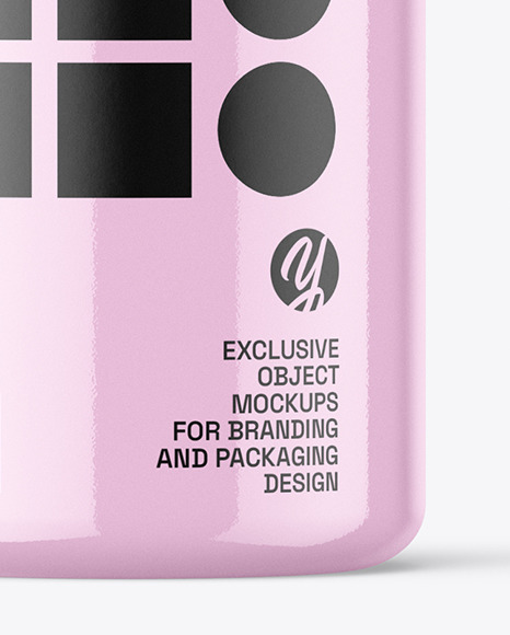 Clear Bottle Mockup