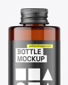 Amber Bottle Mockup