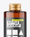 Amber Bottle Mockup