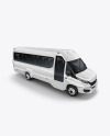 Bus Mockup - Half Side View
