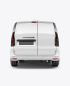 Panel Van Mockup - Back View