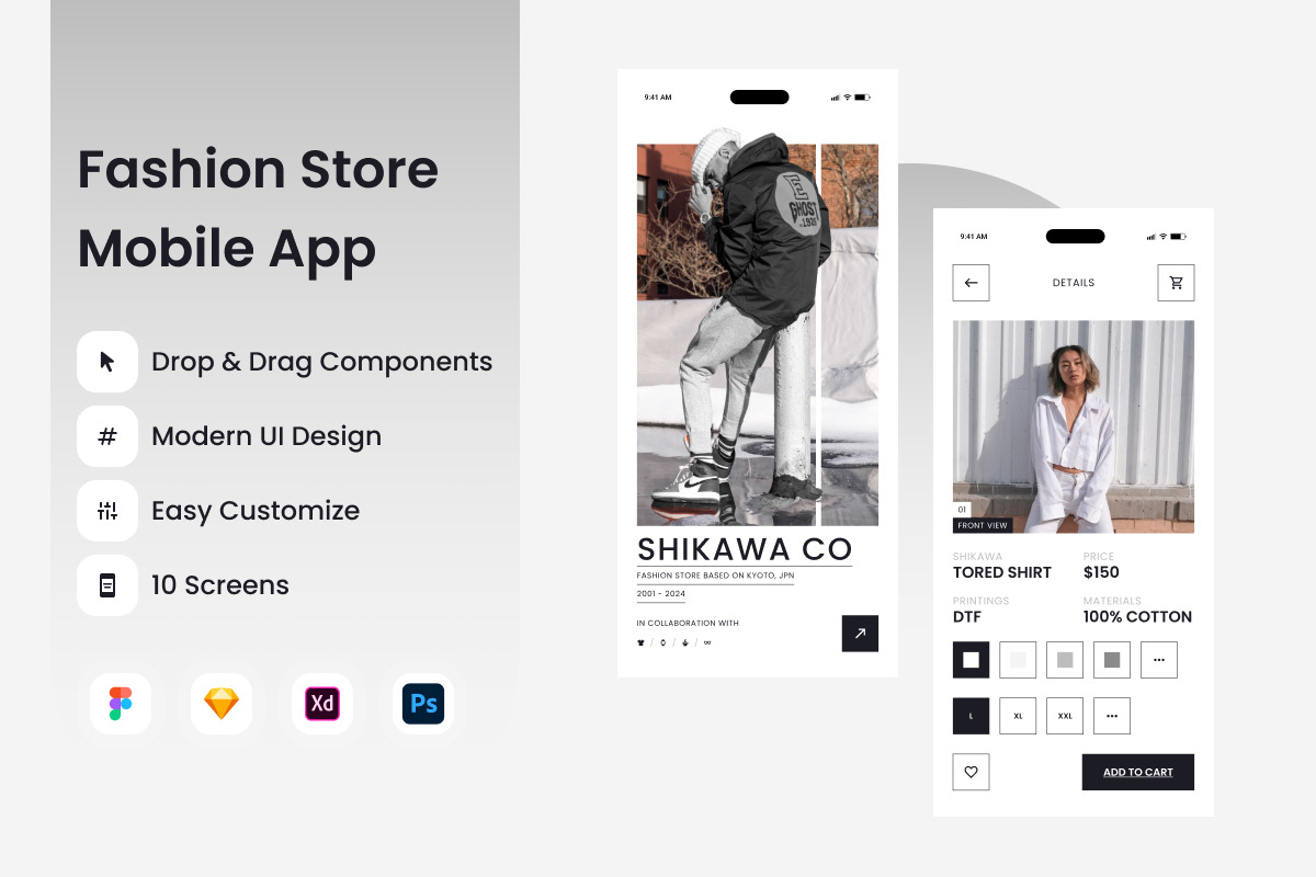 Shikawa - Fashion Store Mobile App Shikawa - Fashion Store Mobile App
