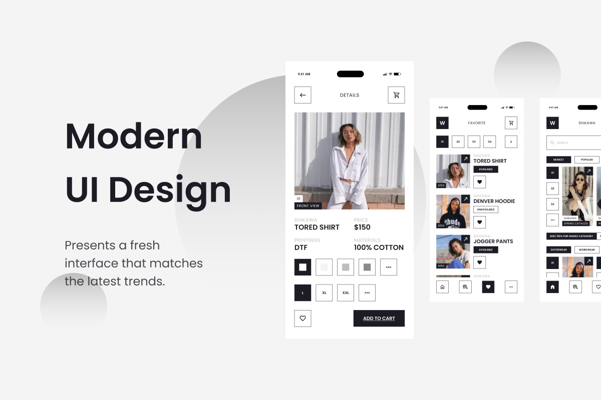 Shikawa - Fashion Store Mobile App Shikawa - Fashion Store Mobile App