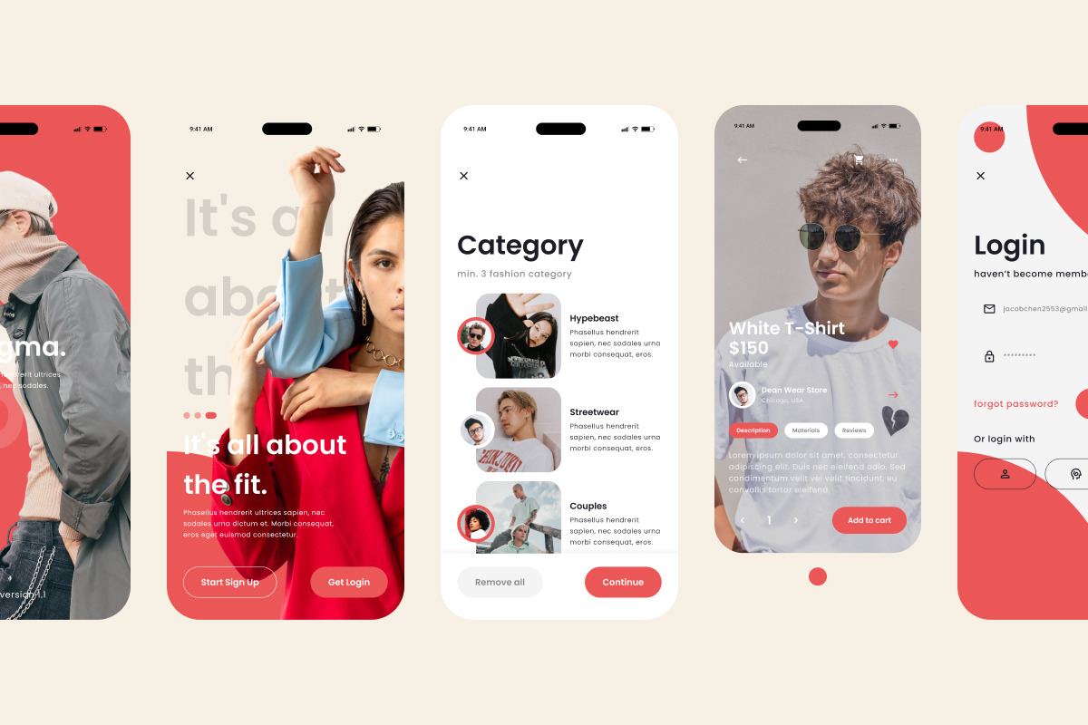 Enigma - Fashion Store Mobile App Enigma - Fashion Store Mobile App