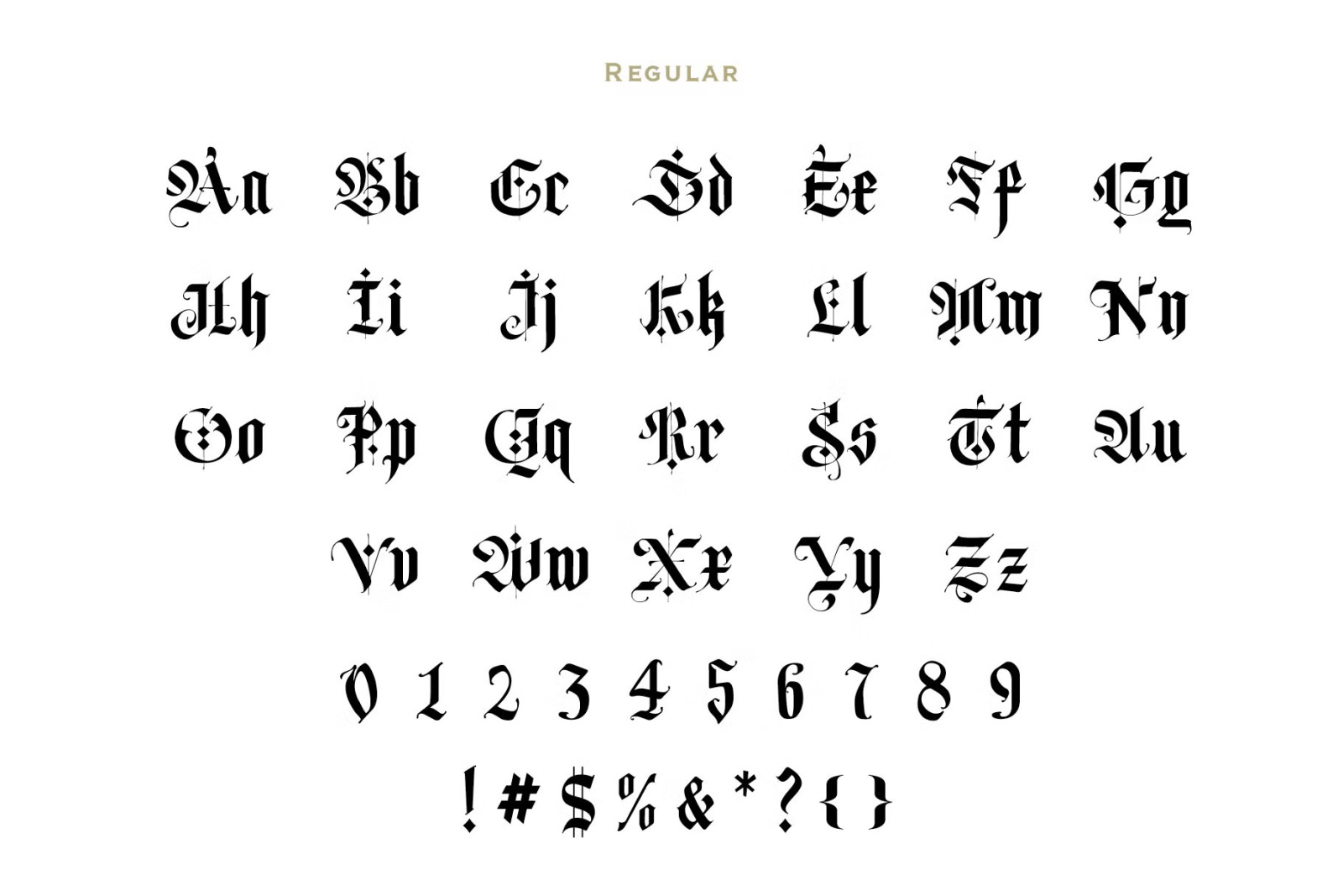 Old Zealand Font Old Zealand Font