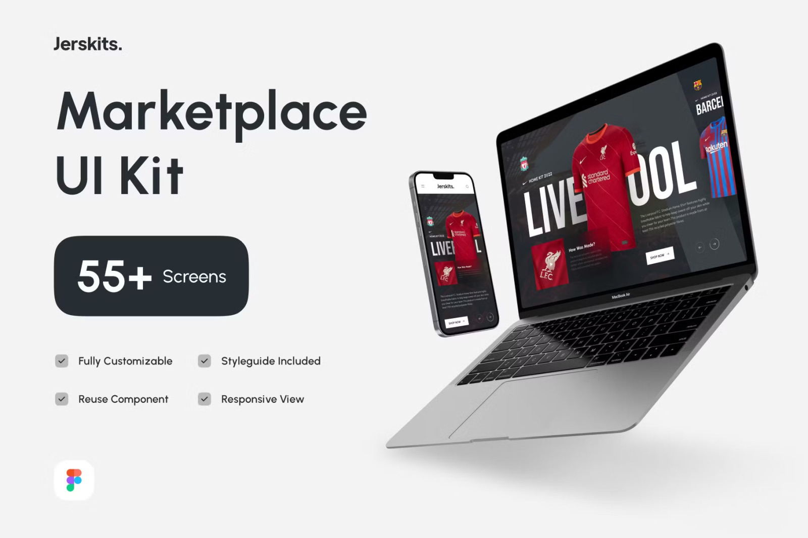 Jerskits - Marketplace UI Kit Jerskits - Marketplace UI Kit