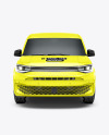 Panel Van Mockup - Front View