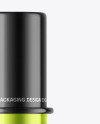 Metallic Cosmetic Bottle Mockup