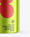 Metallic Cosmetic Bottle Mockup