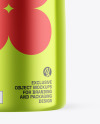 Metallic Cosmetic Bottle Mockup