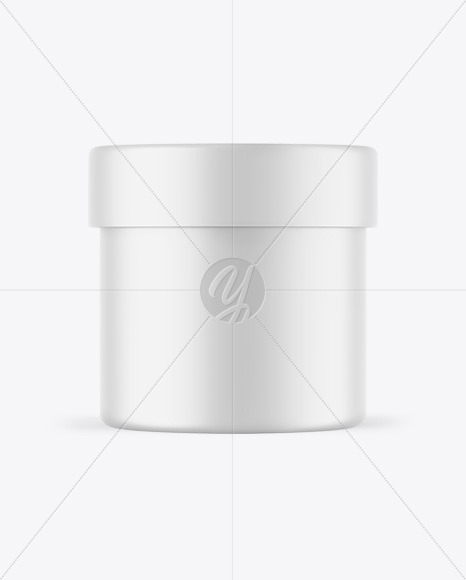 Matte Insulated Food Jar Mockup