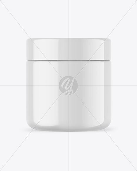 Glossy Insulated Food Jar Mockup