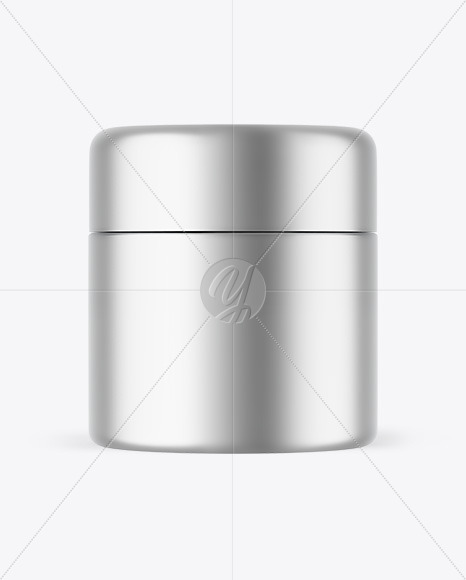 Matte Metallic Insulated Food Jar Mockup