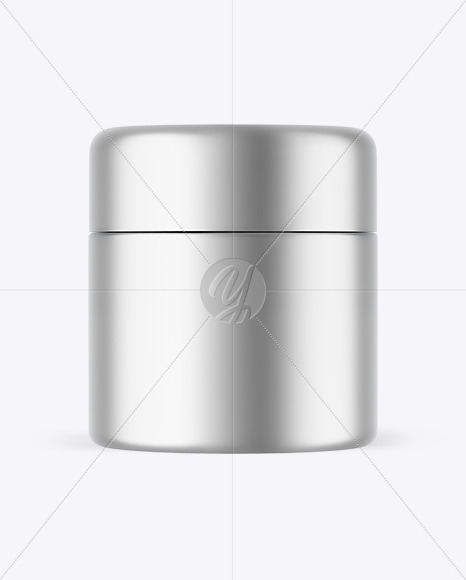 Matte Metallic Insulated Food Jar Mockup