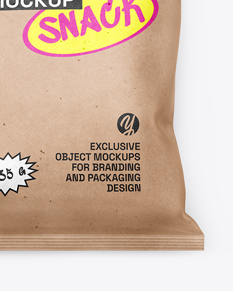 Kraft Snack Package Mockup